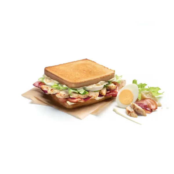 Sándwich CALIENTE PREMIUM CLUB DE POLLO – 