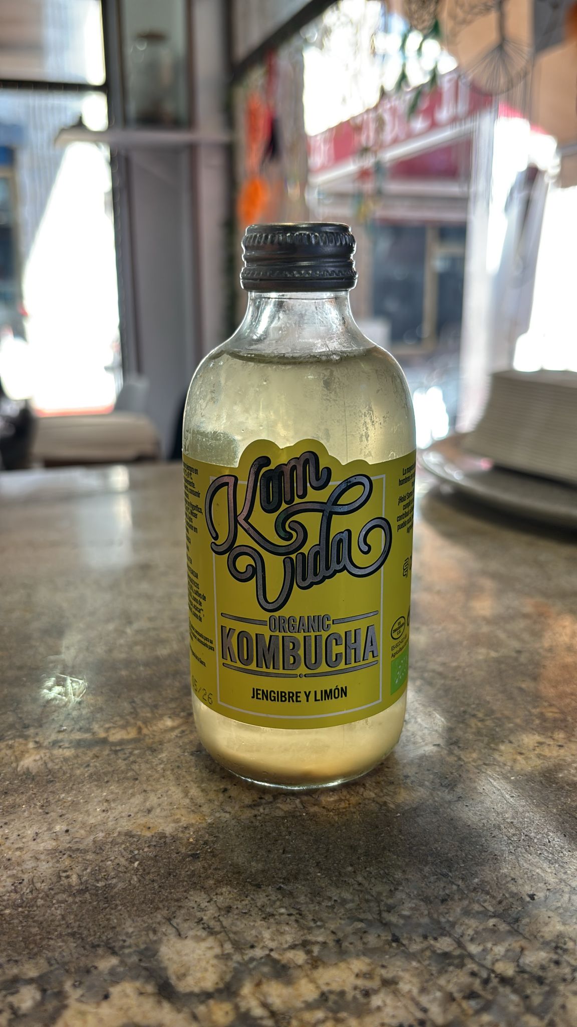 kapivar - Kombucha Jengibre y limón