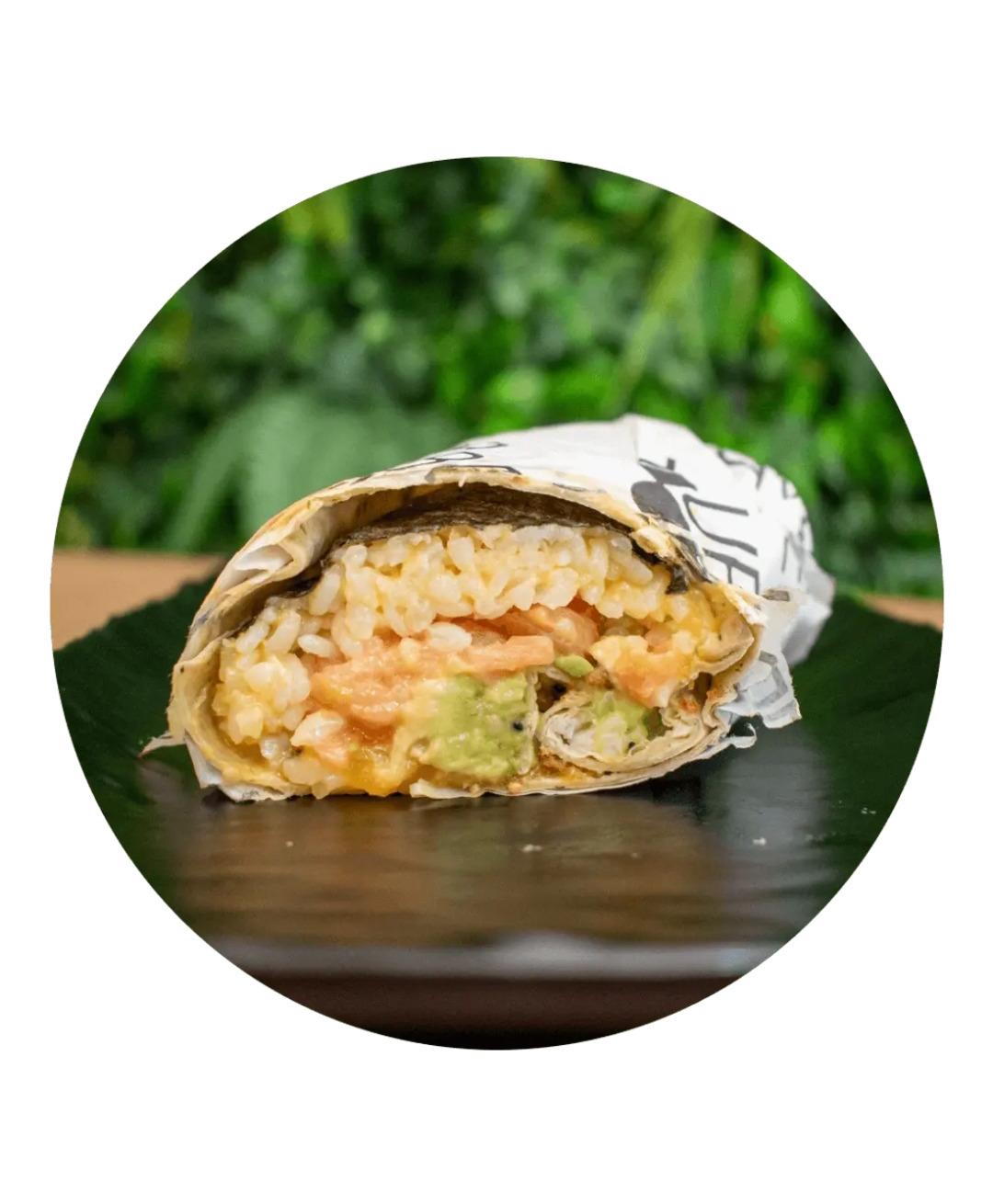 Salmón Wrap